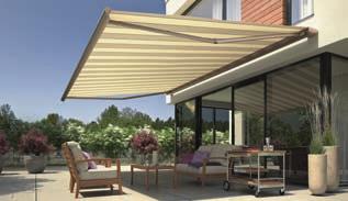 weinor AWNINGS High-quality sun protection that is always suitable Resilient and long-lasting: weinor folding arm awnings are a combination of high-calibre design and