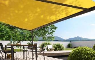 Functional and beautiful. Awning covers Made in Germany.