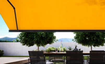 The most beautiful fabric between heaven and earth. markilux awning covers.