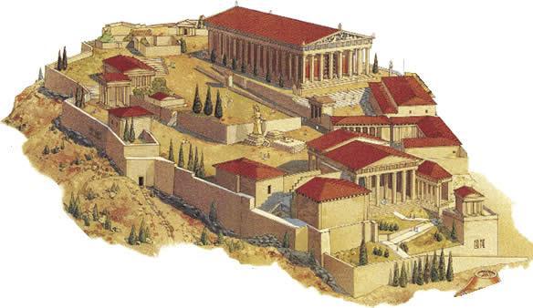 A. Darius sent a small Persian army to destroy Athens.
