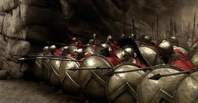 The Greek soldiers were renowned for their battle formation, the Phalanx, which