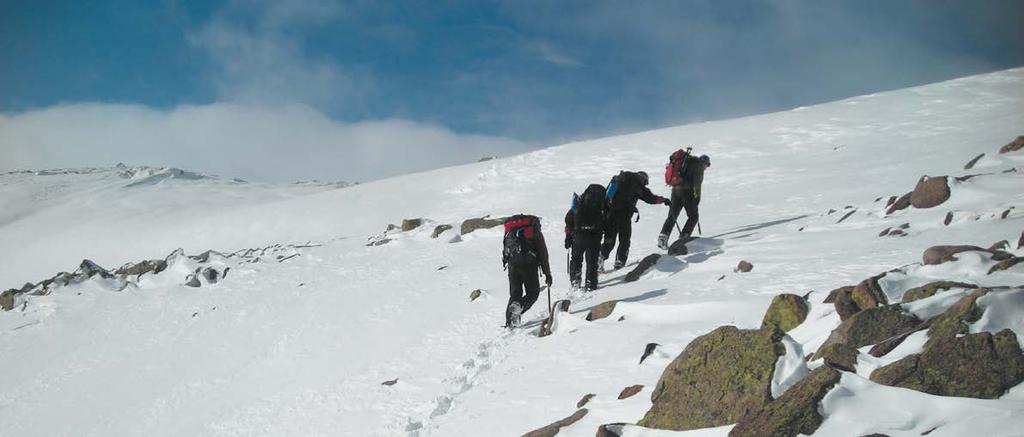 MOUNTAIN TRAINING 1 LEADERSHIP & JOURNEY SKILLS SYLLABUS As for the summer scheme, candidates should be able to identify the equipment required for individuals and a group during winter mountain and