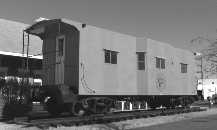 Atlantic and East Carolina Caboose 309 --- After being gone from sight for three decades, A&EC caboose 309 has turned up on