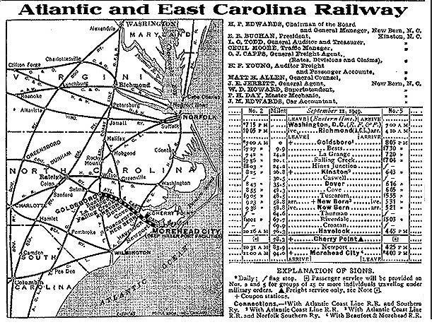 1949 A&EC map and