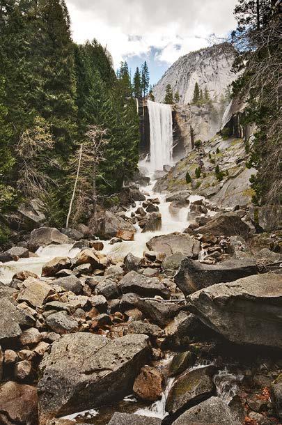issue 23 - page 4 During the last two weeks of February, if Horsetail Fall is cascading over the rim of El Capitan, photographers set up their tripods in the El Capitan Picnic Area about 1.