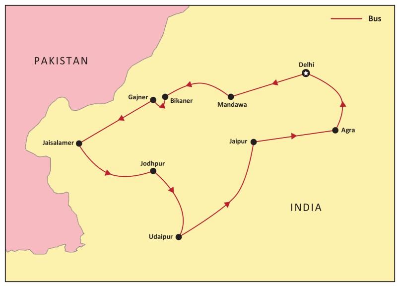Only Royal Rajasthan map shown 1 Sep 2016 8 Sep 2016 15 Sep 2016 13 Oct 2016 20 Oct 2016 27 Oct 2016 3 Nov 2016 24 Nov 2016 9 Feb 2017 23 Feb 2017 2 Mar 2017 9 Mar 2017 16 Mar 2017 23 Mar 2017 30 Mar