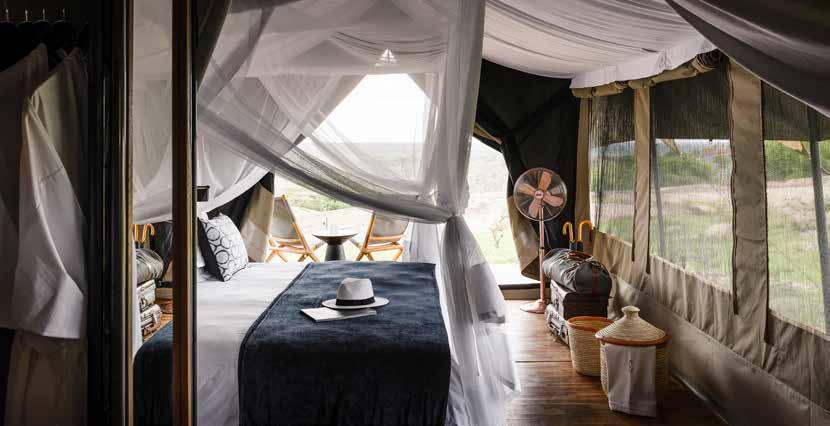 SANCTUARY KICHAKANI SERENGETI CAMP LUXURY, NATURALLY Adventure, enchantment and Luxury, naturally - all delivered with a quiet, understated charm and understanding of place is the guiding philosophy