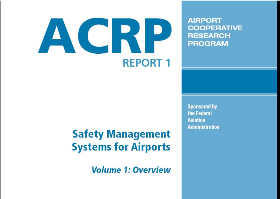 FAA Airport Cooperative Research Program - ACRP Unique research initiatives and synthesis studies Topics