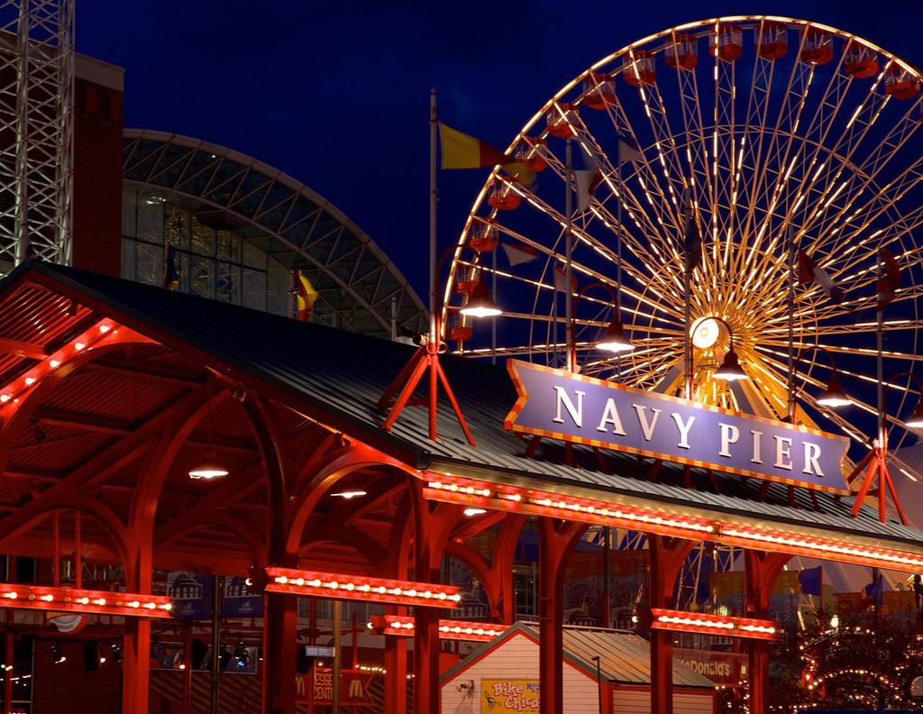 Since it reopened in July 1995, Navy Pier has offered a diverse and eclectic experience and is positioned in one of the most unique settings in the world. In 2011, Navy Pier, Inc.