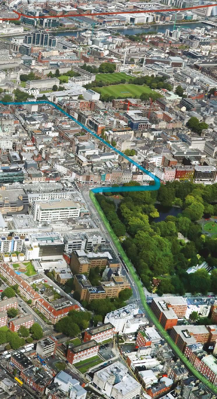 15 16 DUBLIN CITY CENTRE AERIAL // 13 1 Grafton Street 2 Henry Street 3 DIT Aungier Street 4 Dublin Castle 5 Royal College of Surgeons in Ireland 6 Temple Bar 11 1 7 8 9 10 11 Dunnes Stores HQ Bishop
