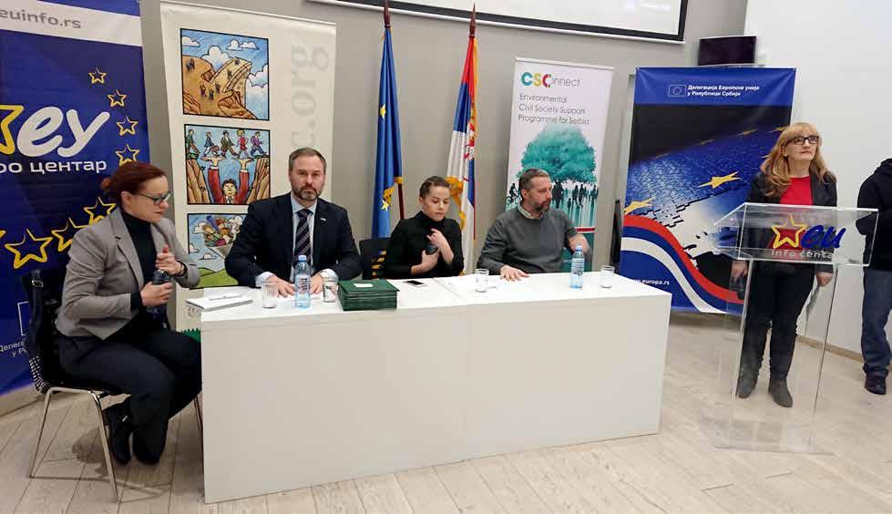 CSOnnect dešavanja Nastavak institucionalnog CSOnnect granta Potpisivanjem ugovora o institucionalnim grantovima u okviru Programa podrške civilnom društvu u Srbiji u oblasti životne sredine
