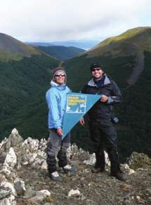 WHAT IT WILL TAKE Above: WCS park rangers have designed trekking trails in the remote reaches of Karukinka s mountains.