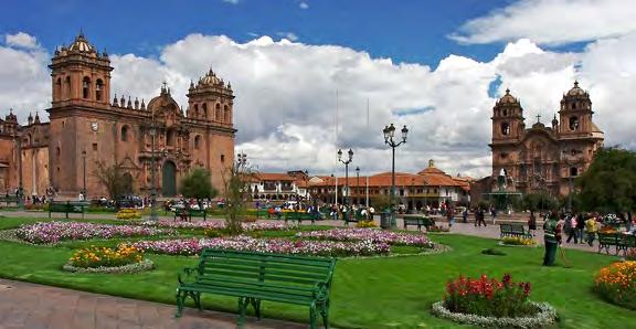 DAY 7 CITY TOUR IN CUSCO We ll take a morning train all the way into Cusco where we ll do a city tour visiting the highlights of the city. Free lunch and afternoon for shopping and exploring the city.