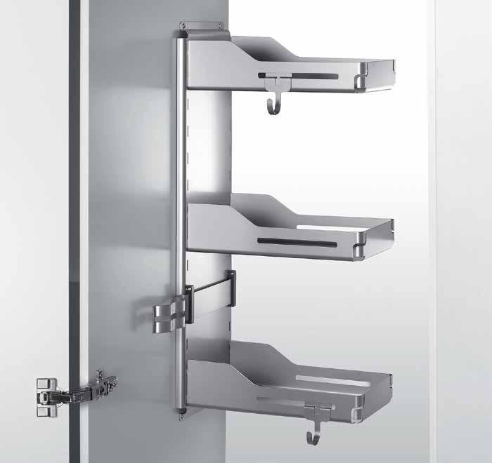 SESAM Multi-Purpose Shelf System Features & Benefits: Can be fixed to the right or