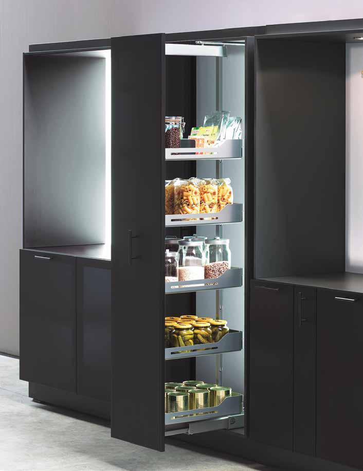 peka Pullout Pantry Height