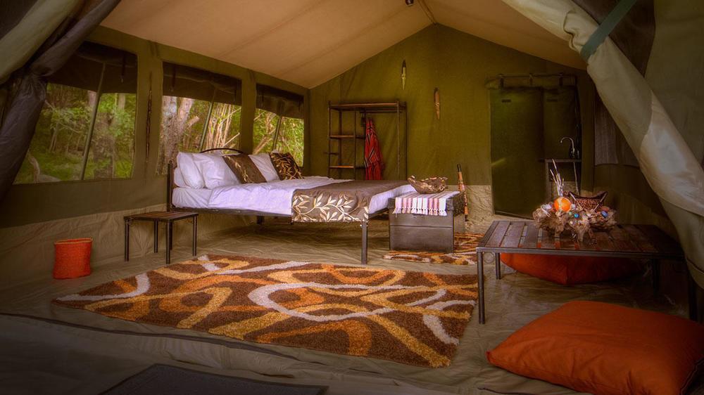 Accommodation: Mara Eden Safari Camp or similar Approx.