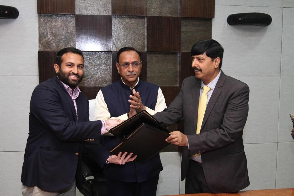 ARVIND LIMITED SIGNS MOU WITH GOVERNMENT OF GUJARAT Arvind to set