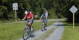 ECONOMIC IMPACT OF THE VIRGINIA CREEPER TRAIL In a 2004 study of the Creeper Trail (Virginia Creeper, 2005), it was estimated that a total of 130,172 people used the trail with 47% of them locals and