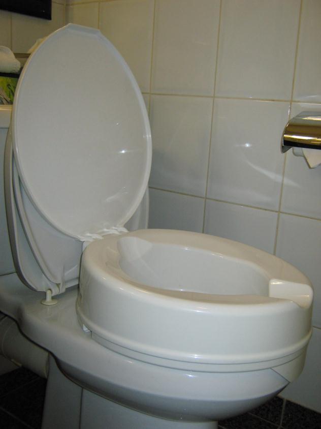 - A Prima toilet seat - A Derby