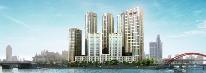Tianjin, The Esplanade Mixed development of 552 apartments, a 330-room hotel, 17,510 sqm office and 10,920 sqm retail