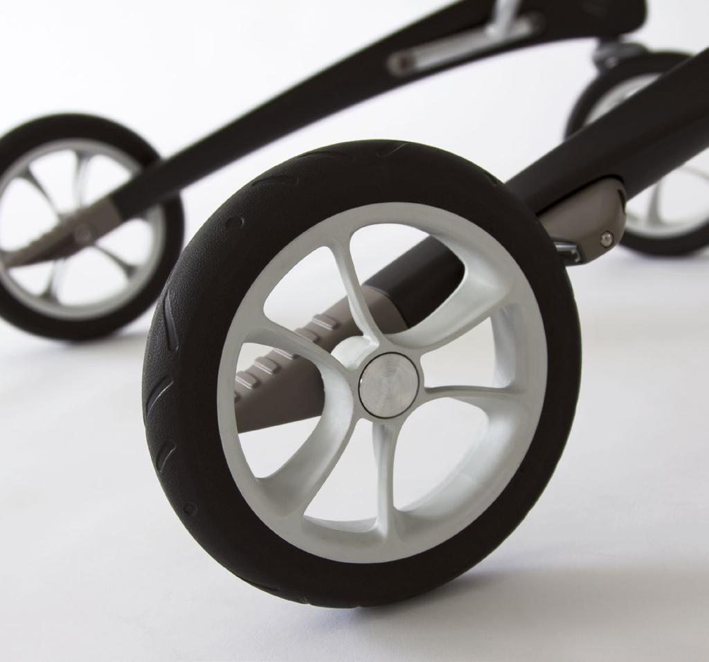 CARBON ULTRALIGHT Soft Wheels No bumping, just a soft and comfortable ride.