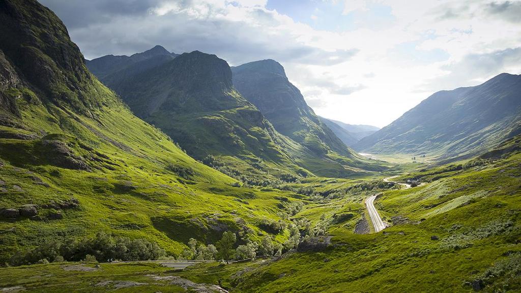 The Scottish Highlands The Highlands are Britain s heartlands for outdoor adventures: The stunning scenery includes the largest mountain ranges in the country explore