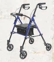 RJ4700R, RJ4700S color S elect Set N Go Wide Height Adjustable Rollator Offers the