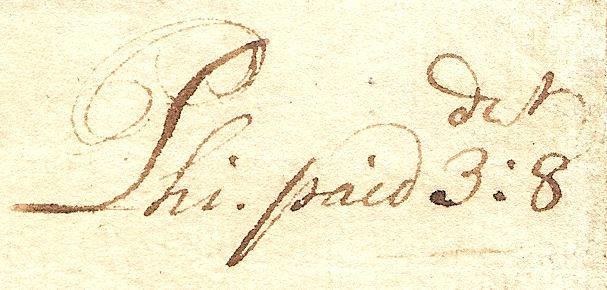 Philadelphia, 30 October 1748 Private ship