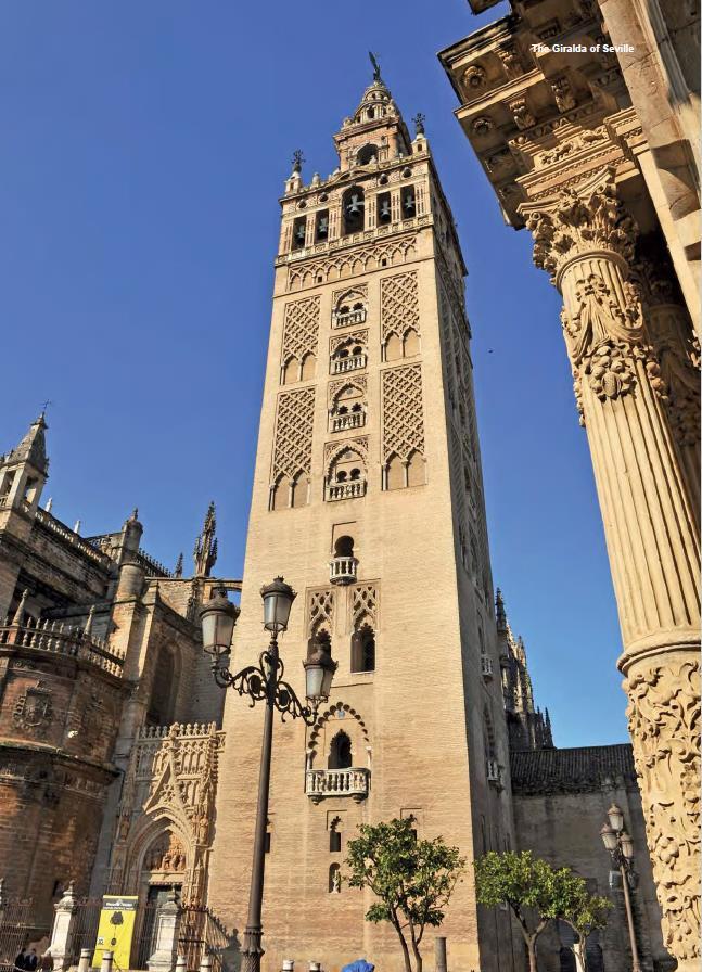 Climb up the Giralda is a must to enjoy spectacular views of the city.