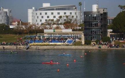 It is a sports facility that makes the city participate in the events/regattas that