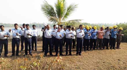 GVK ENERGY Road Safety Week Gautami CCPP This year Gautami conducted a week long Road Safety Campaign for 2018 at the plant site for all the employees