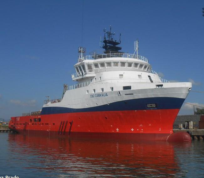 OSV NEWBUILDINGS, S&P CBO CABRÁLIA DELIVERED IN BRAZIL Grupo CBO has added another newbuild AHTS vessel to its fleet following her delivery from the company s Estaleiro Oceana Shipyard in Itajaí,
