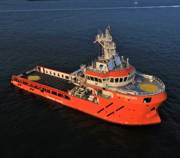 NEWBUILD PSV FOR TIDEWATER Newbuild PSV Youngs Tide has entered service for Tidewater following her delivery from Gulf Island Shipyards in Louisiana, USA.