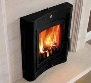 Inset Stoves PAGE 11-12 Designed to fit neatly into an existing or new conventional fire opening with minimal fitting work, even if the depth is shallow.