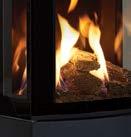 Regardless of the mounting options selected, this tall stove s height can be accentuated with a striking matching