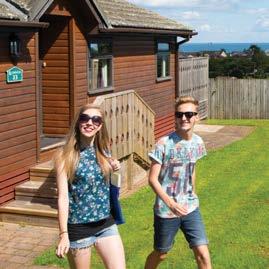 Feel like a VIP with our top-of-the-range lodges complete with their very own