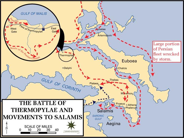 481 BC: after almost 4 years of preparation, Xerxes began to muster his invasion force. Persians gathered troops from 46 nations Invasion force by the Numbers: 2.