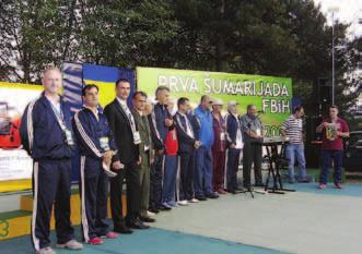 obaranju stabla, najviše bodova osvojio je Mujo Mekić iz ŠPD "Srednjobosanske šume", koji je kao nagradu dobio zlatnu medalju i