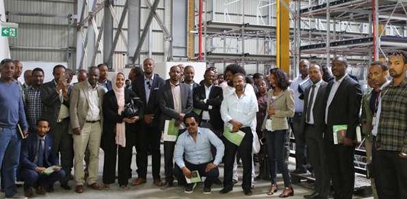 lunch and facility visit of Ethiopian state-of-the-art facilities on