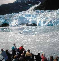 46 Activities: Glacier & Wildlife Cruises PRINCE WILLIAM SOUND OR KENAI FJORDS? Right - Daily calving of Prince William Sound s massive tidewater glaciers thickens the water with growlers.