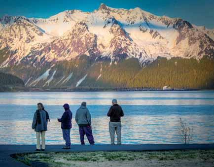 90 South of Anchorage: Seward OTHER LISTINGS VISITOR INFORMATION Seward Chamber of Commerce 907-224-8051, Kenai Fjords Visitor Info Ctr 907-224-3175 ACTIVITIES Cruises Kenai Fjords Tours
