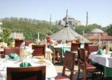 The menu offers a range of Turkish and international dishes.