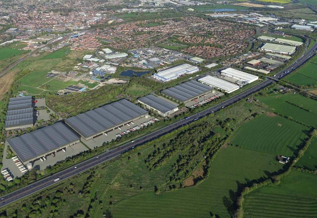 FURTHER DESIGN AND BUILD OPPORTUNITIES AVAILABLE A422 UNIT 6 UP TO 198,750 SQ FT 11 DETAILED PLANNING CONSENT OBTAINED FOR BUILDINGS OF 333,333 SQ FT AND 198,750 SQ FT ENABLING FAST TRACK DELIVERY.