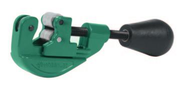 EMT Conduit Cutter 8600 Patented cutting wheel scores the conduit allowing the user to snap