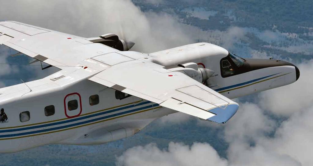 Best-in-class performance The Dornier 228 is the only 3rd-generation aircraft in its class.