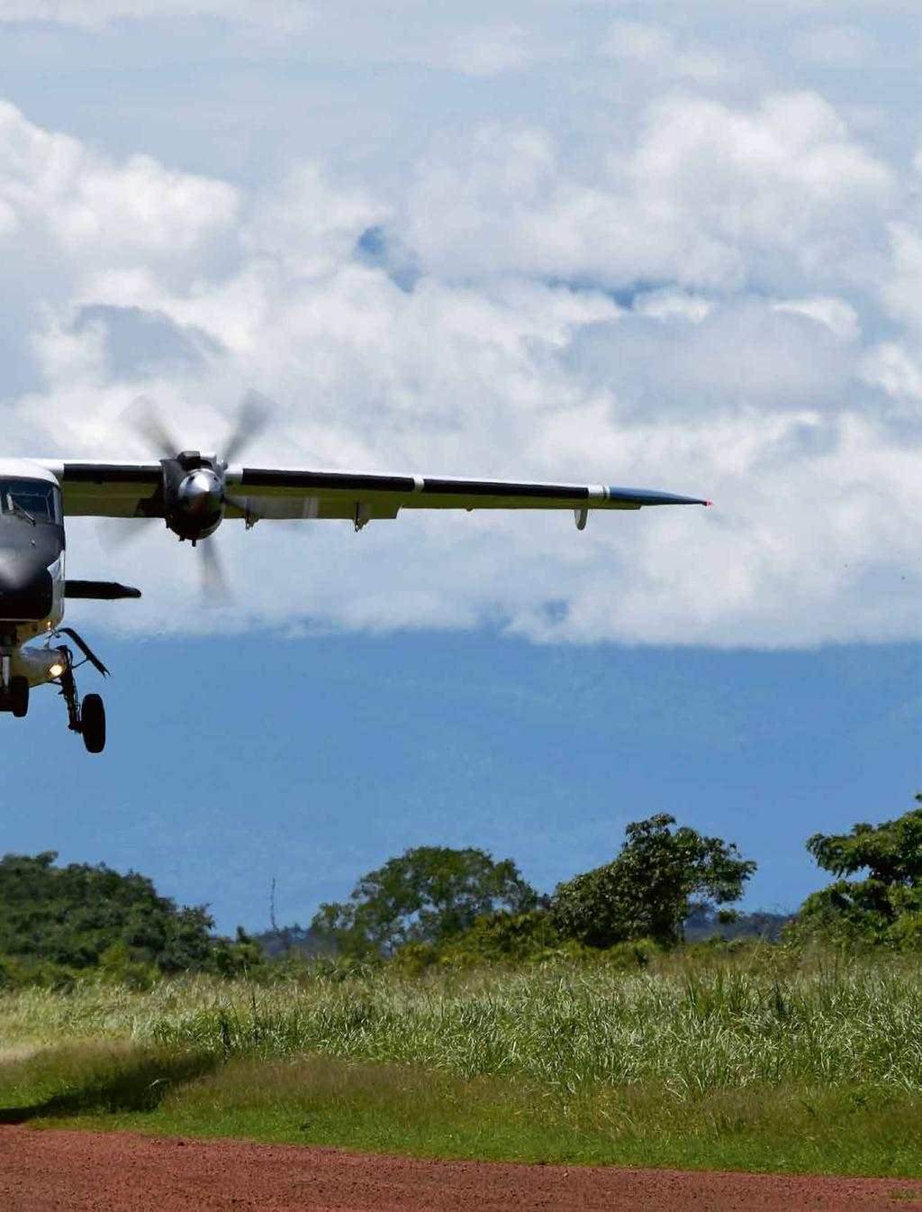 Humanitarian mission Amazon rainforest low altitude landing