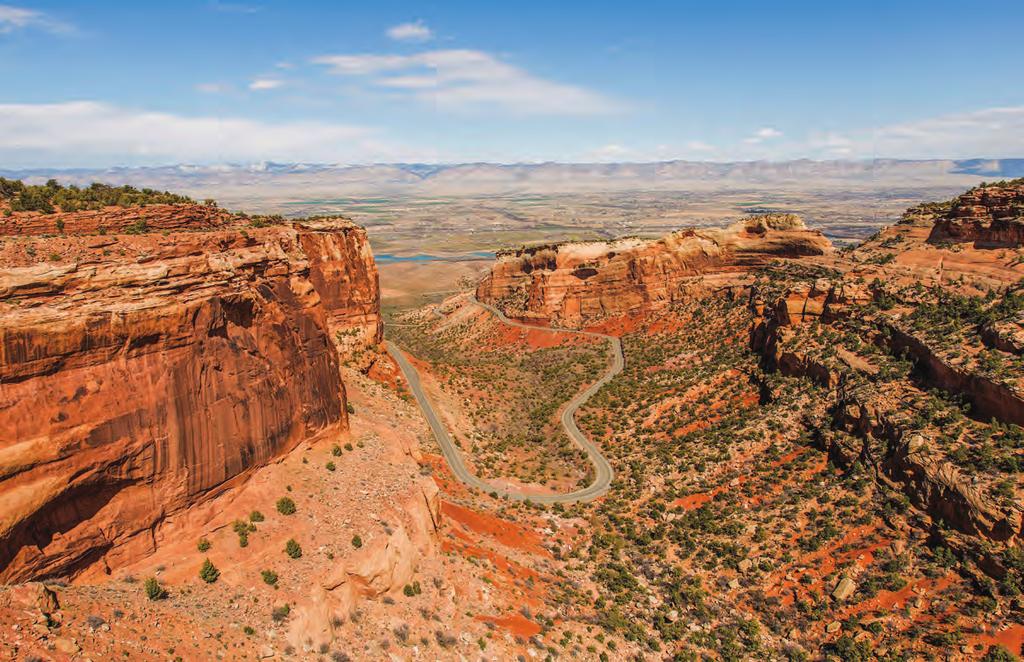 17 BILLION YEARS AGO Geological features begin forming the Colorado National Monument, but the monument isn't established until 1911.