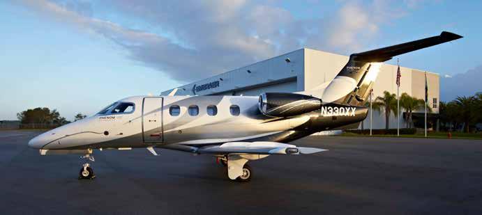 EMBRAER PRE-FLOWN PHENOM 100 SERIAL NUMBER 50000317 - REGISTRATION N330XX AIRFRAME General Certification: FAA Aircraft Model: EMB-500 Manufacturing Date: 2013 Hours 76 / Cycles 58 JSSI OEM Warranties