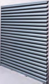 Thinline Choose Thinline Louvers when: Standard 4" or 6" deep louvers are not practical in applications such as curtain walls, interior and exterior partitions and window walls High free area and low