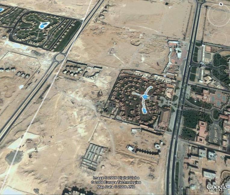 Location of Sinai Golf Heights, Nabq, Sharm El Sheikh The